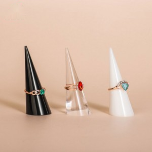 Cone Acrylic Ring Display - mahjcustom.com