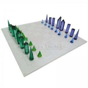 plexiglass chess board