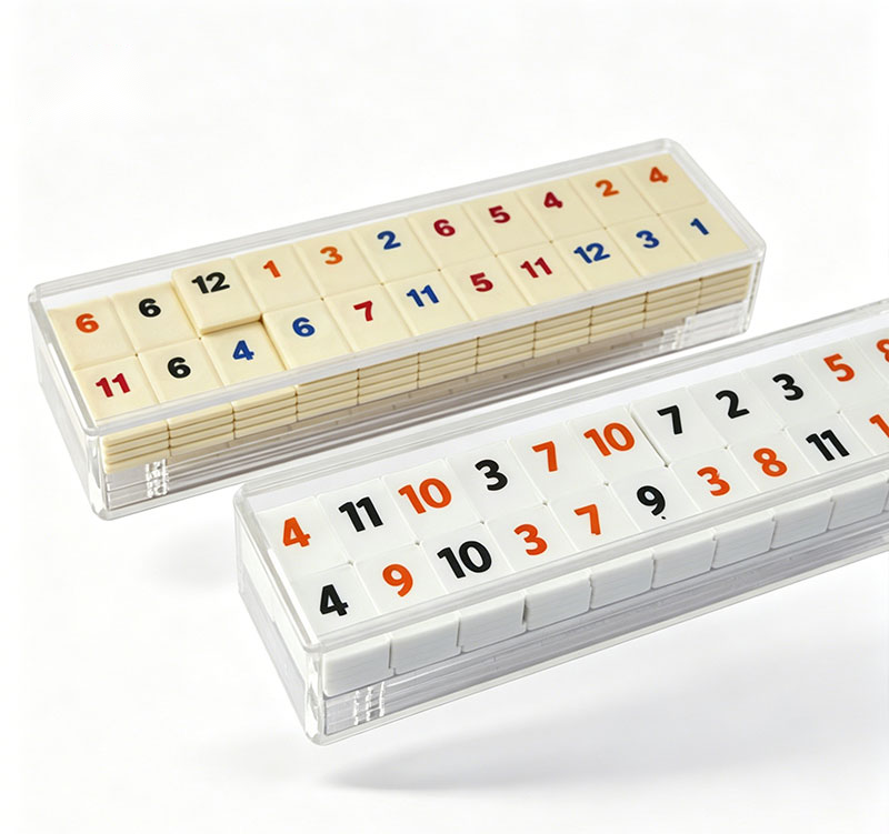 Custom Acrylic Rummikub Tiles Set