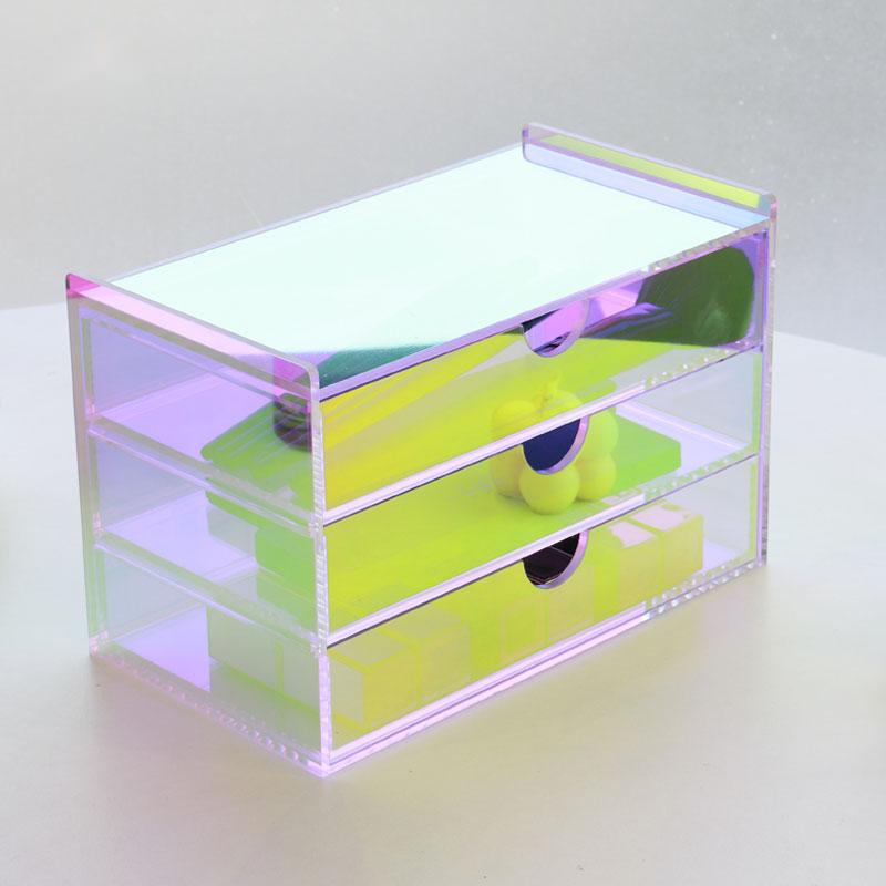 Iridescent Acrylic Box