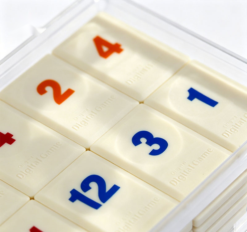 Custom Acrylic Rummikub Tiles Set