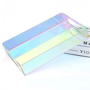 Iridescent Acrylic Tray - mahjcustom.com