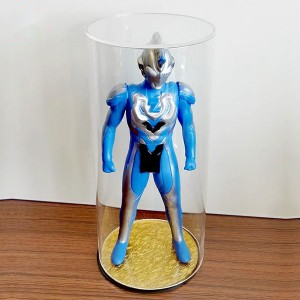 Acrylic Tall Round Cylinder Display Box