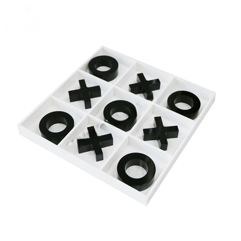 acrylic tic-tac-toe game