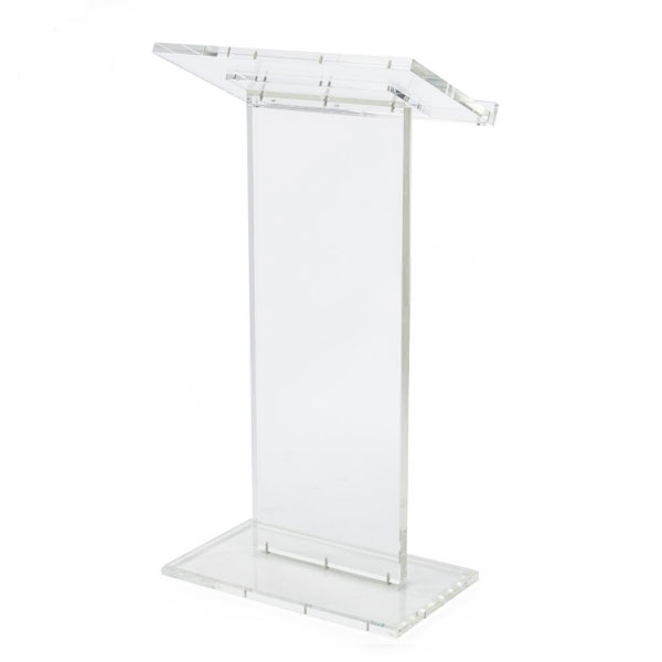 Acrylic Lectern Podium - mahjcustom.com