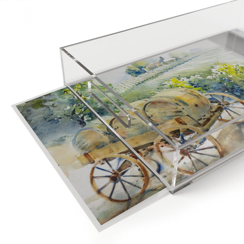 Acrylic Tray with Insert - mahjcustom.com