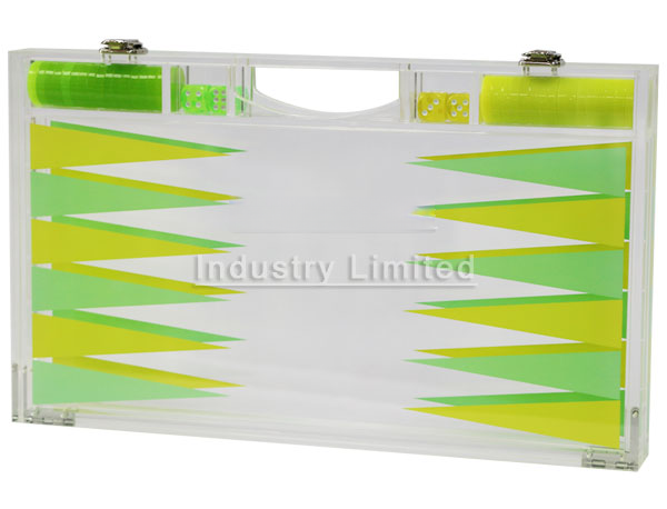 Acrylic Backgammon Set