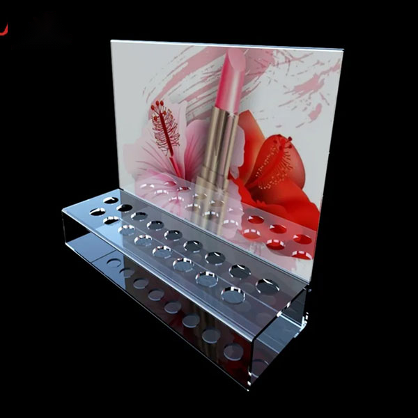 16 Holes Acrylic Lipstick Display Stand - mahjcustom.com