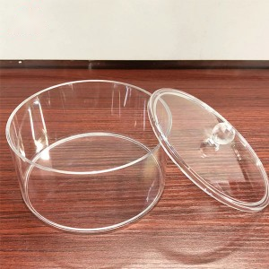 Large Round Acrylic Box