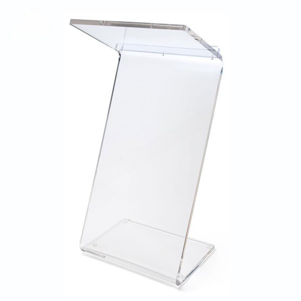 Z-Shape Acrylic Podium - mahjcustom.com