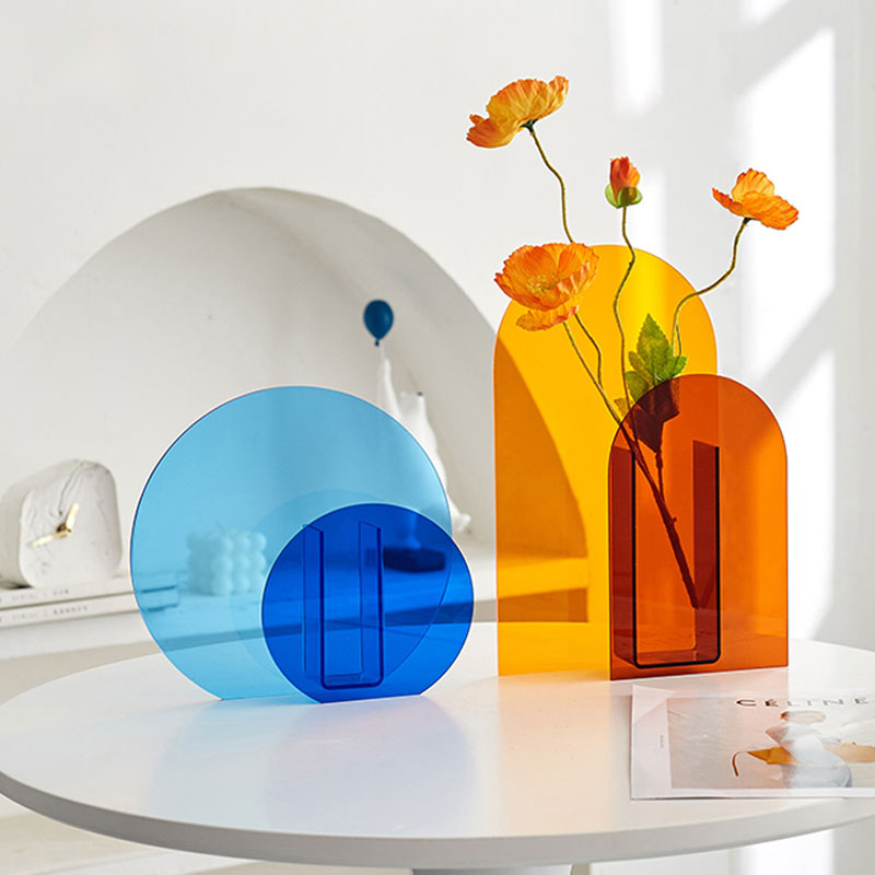 Colorful Acrylic Vase - mahjcustom.com