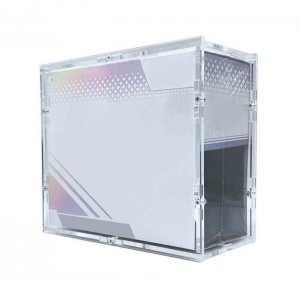 Clear ETB Acrylic Case with Screws