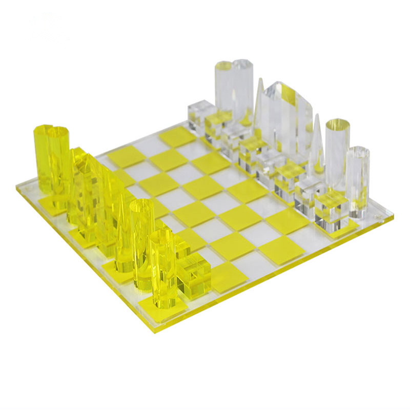 Acrylic Chess Game Board Set Custom Supplier – mahjcustom.com
