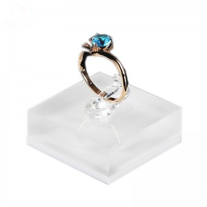 Clear Acrylic Ring Display Stand - mahjcustom.com