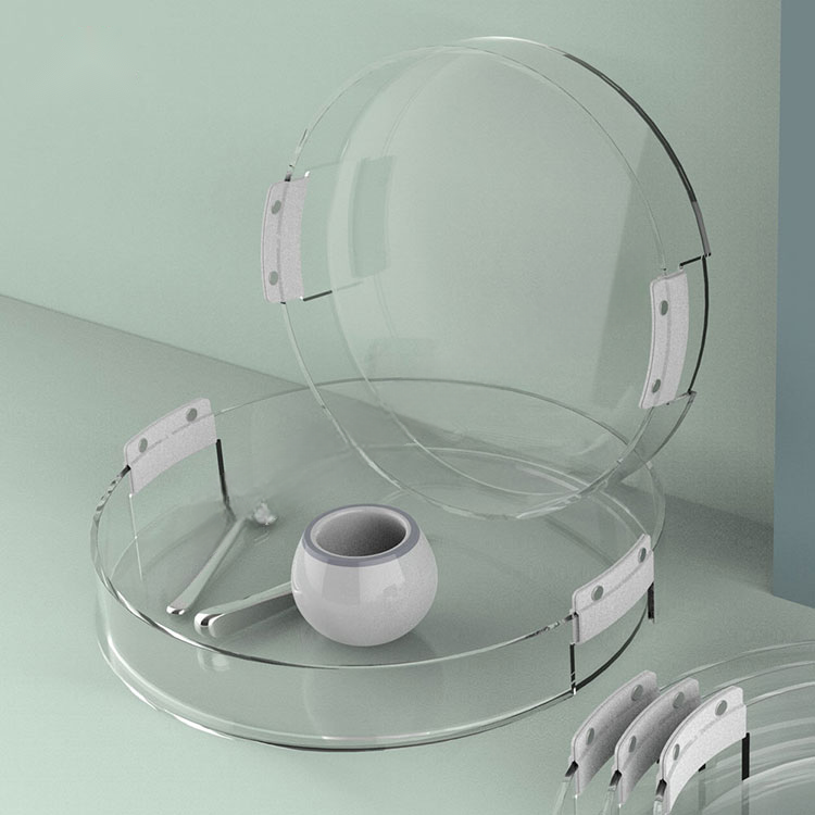 Round Acrylic Tray