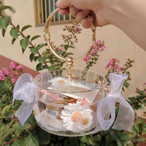 Luxury Acrylic Round Box