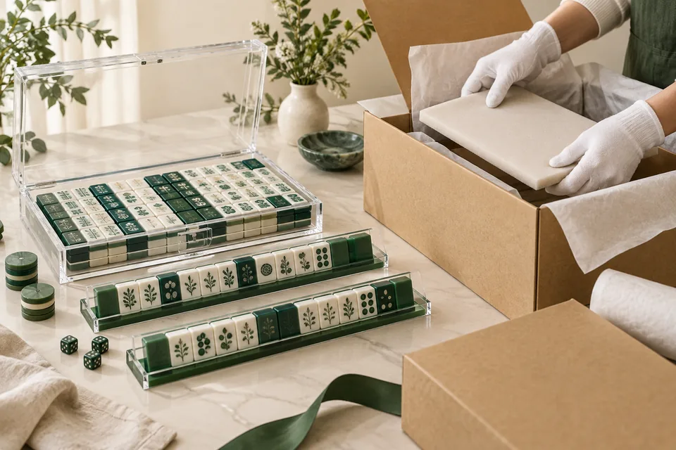 Generated illustration of packaging preparation